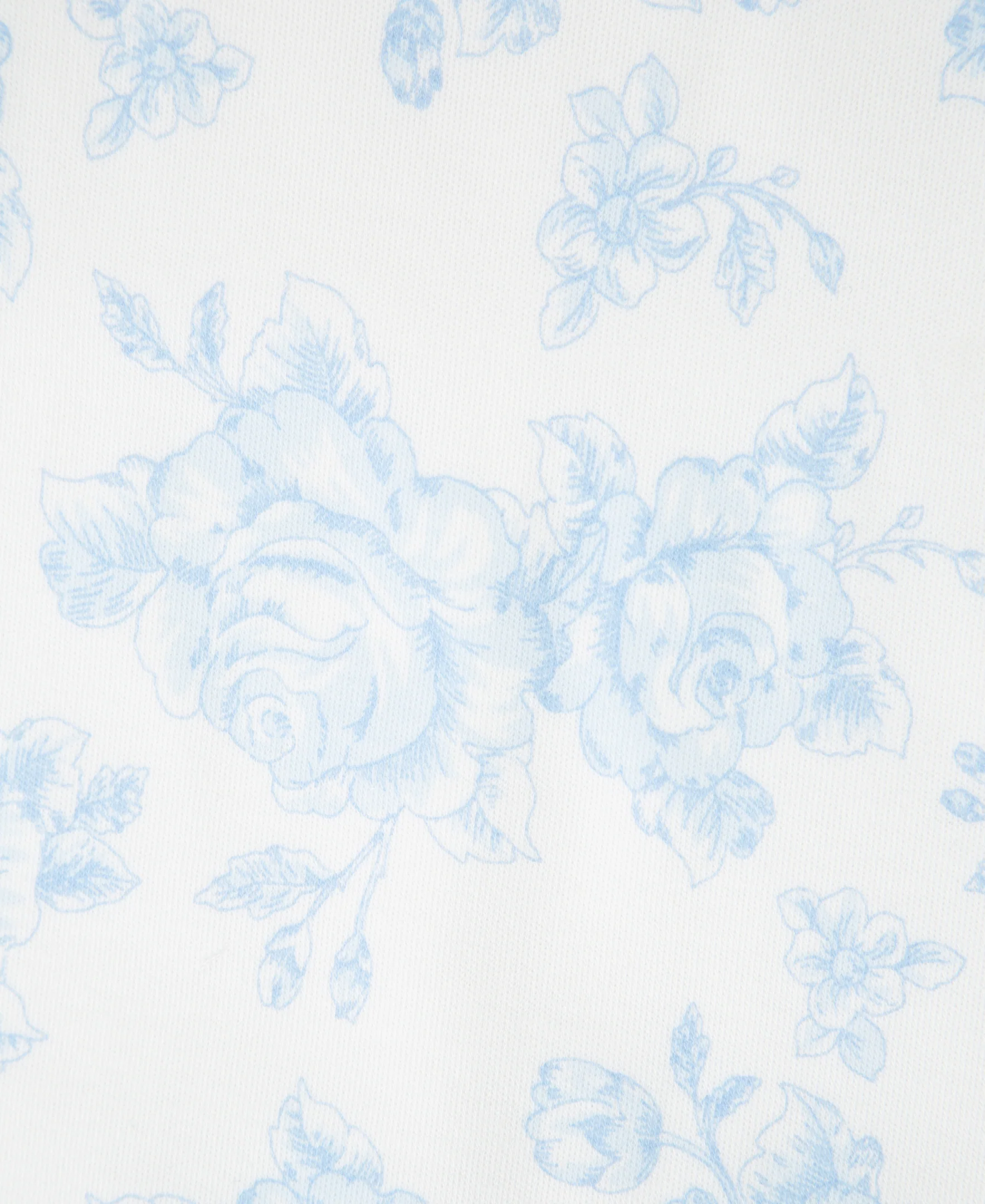 Blue Roses Bib & Burp Set - Image 3