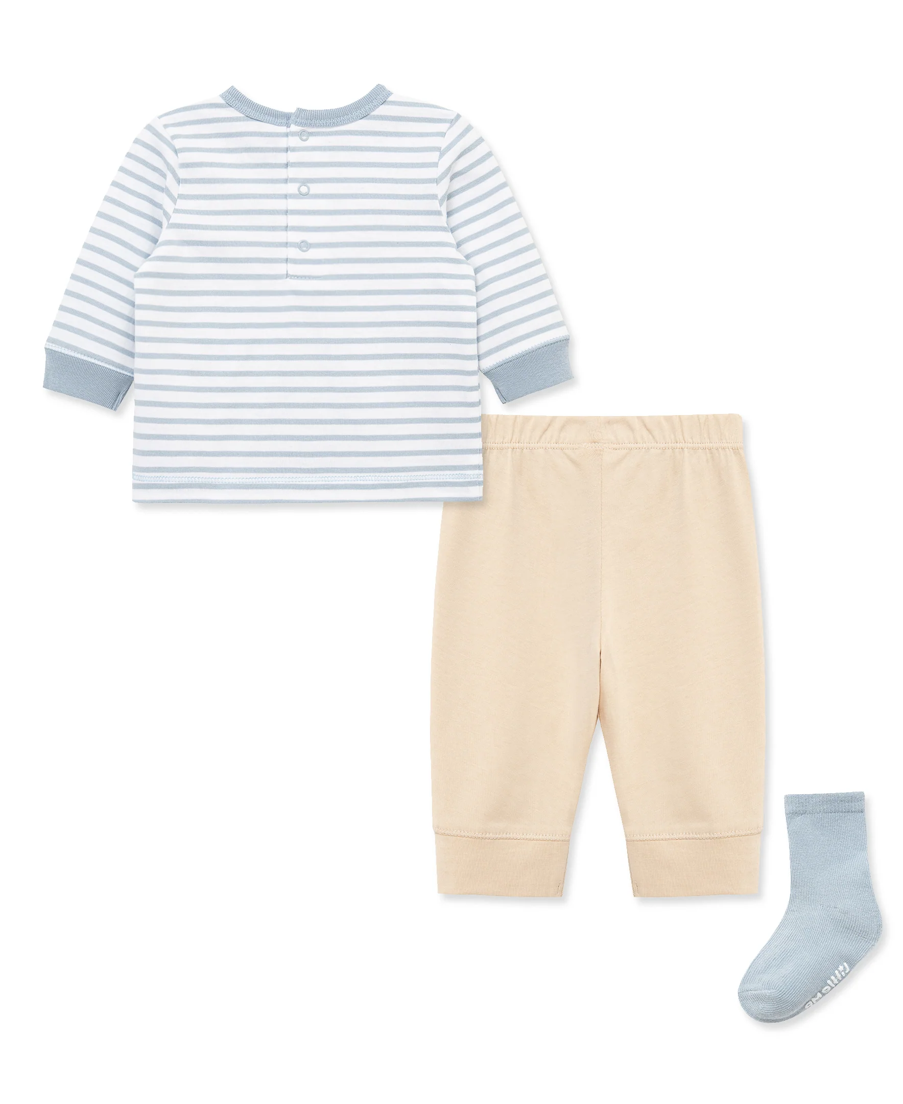 Woof 3-Piece Jogger & Sock Set (3M-12M) - Image 5
